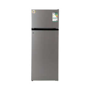 جنرال سوبريم, ثلاجة بابين فريزر علوي ,7.2قدم ,205لتر ,تبريد-بالثلج, فضي