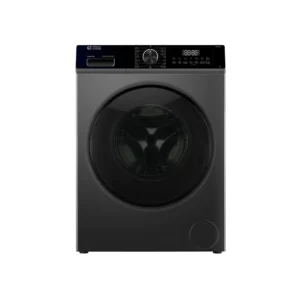 جنرال سوبريم غسالة تعبئة أمامية 8 كيلو,15 برنامج , إنفيرتر ،فضي غامق