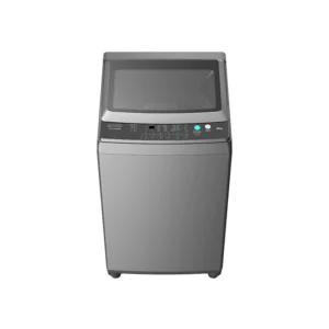 جنرال سوبريم غسالة اوتوماتيك تعبئه علوية 8 كيلو، 8 برنامج , فضي غامق