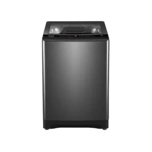 جنرال سوبريم غسالة اوتوماتيك تعبئه علوية 8 كيلو، 9 برنامج , فضي غامق