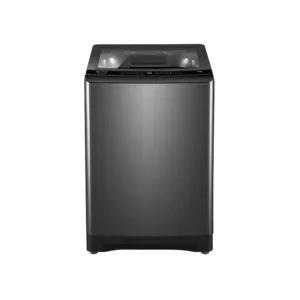 جنرال سوبريم غسالة اوتوماتيك تعبئه علوية 14 كيلو، 9 برنامج , فضي غامق